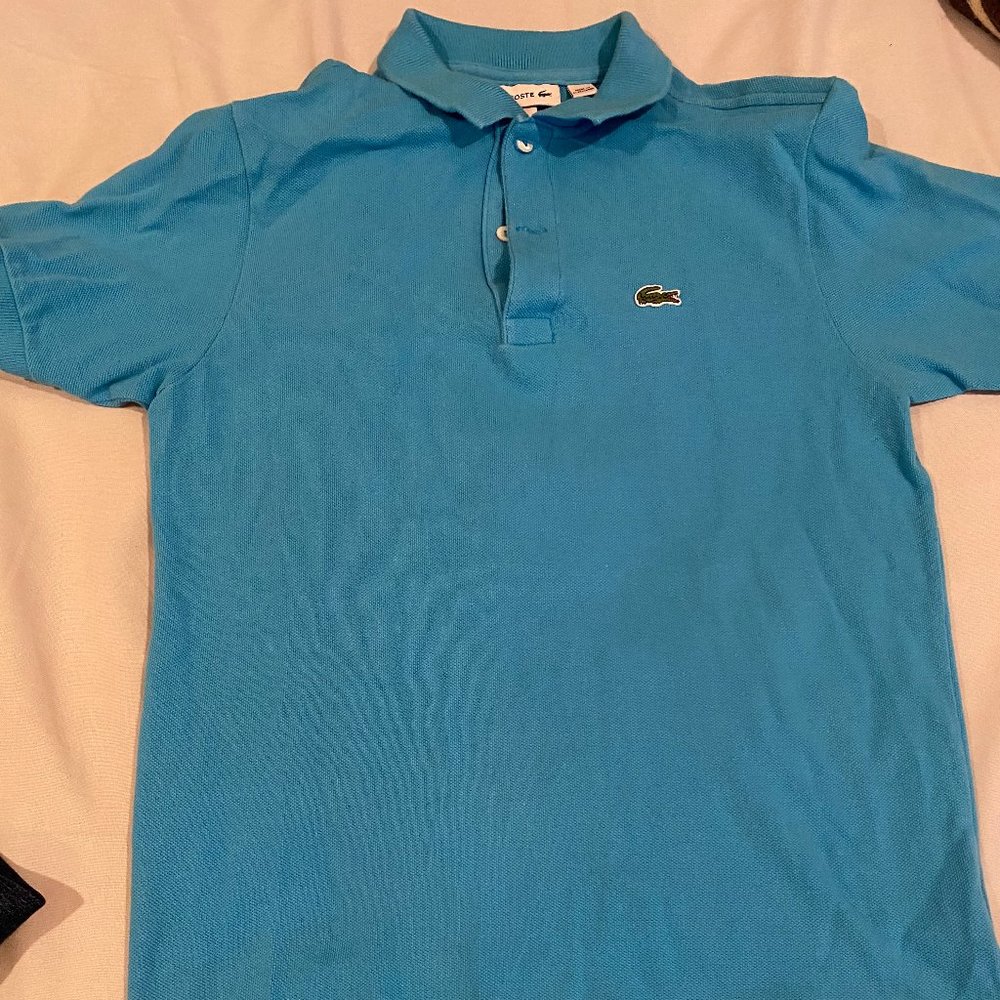 Lacoste short sleeve size 12 shirt